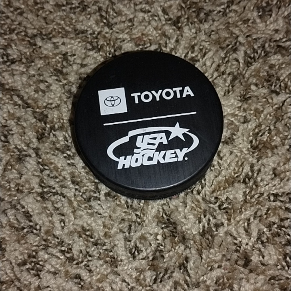 Toyota hockey puck